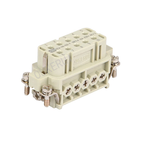 10 Pin 16A 250V Conector Heavy Duty Inserție mamă