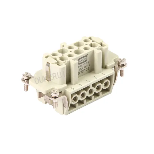 10 Pin 16A 500V Conector Heavy Duty Inserție mamă