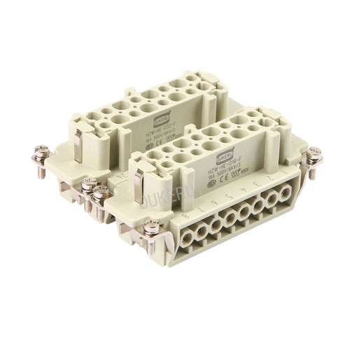 32 Pin 16A 500V Conector Heavy Duty Inserție mamă