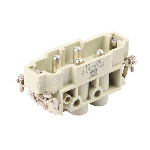 4/0 Pin 80A Heavy Duty Conector Tată Inserție