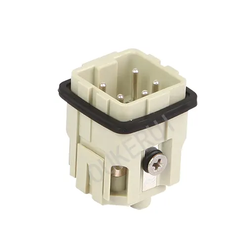 4 Pini 10A 230/400V Inserție tată conector pentru utilizare grea