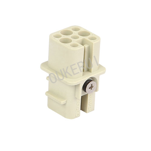 7 Pini 10A Conector Heavy Duty Inserție mamă