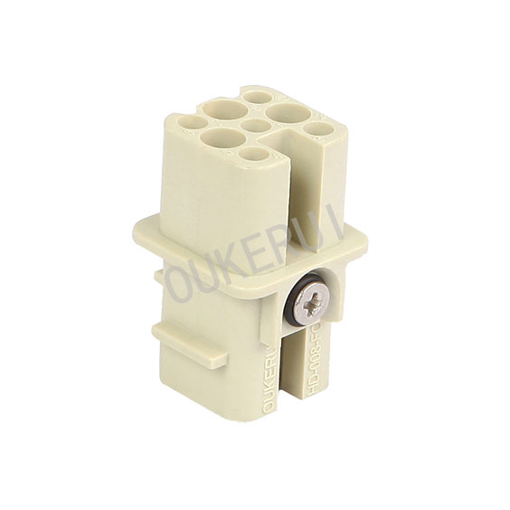 8Pin 10A Heavy Duty conector mamă inserție